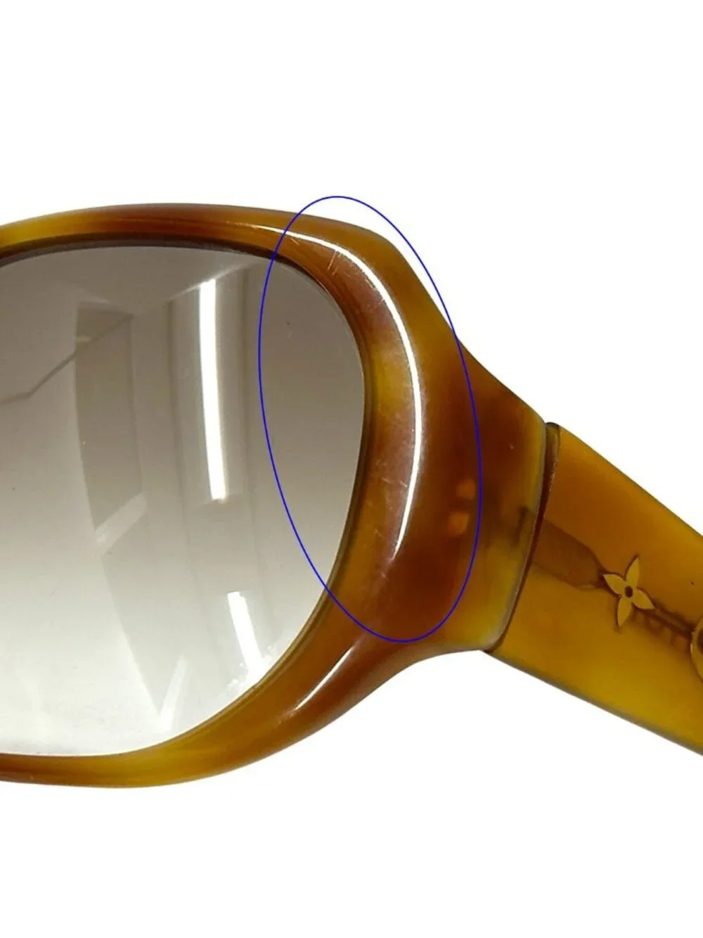 Louis Vuitton Sunglasses Obsession GM Brown LV Logo Eyewear